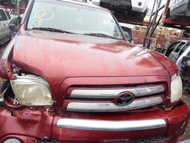 2006 Toyota Tundra SR5 Burgundy Crew Cab 4.7L AT 2WD #Z21673